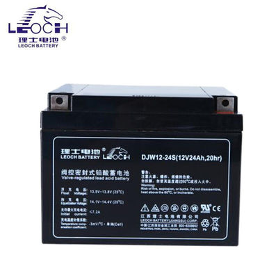 Batería de plomo ácido de 12V24Ah para UPS Comunicación de energía Almacenamiento de energía solar DJW12-24s