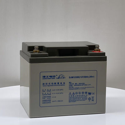 Batería de plomo ácido de 12V38Ah para almacenamiento de energía solar Sistema de energía eólica por Leoch Battery