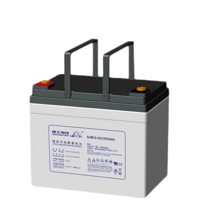130±1mm de ancho Batería Leoch DJW12-33 Batería de plomo ácido 12V33Ah para sistema de energía solar