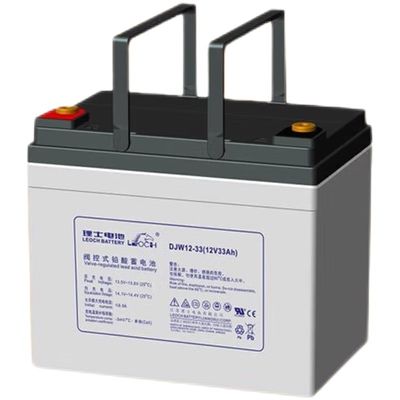 130±1mm de ancho Batería Leoch DJW12-33 Batería de plomo ácido 12V33Ah para sistema de energía solar